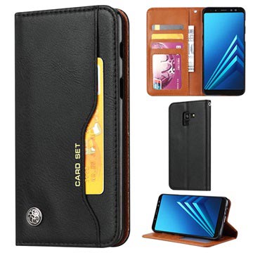 Card Set Series Samsung Galaxy A8 (2018) Husa portofel