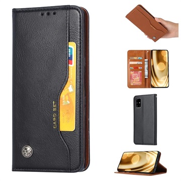 Husă Portofel Samsung Galaxy Note20 - Card Set - Negru