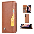 Husă Portofel Xiaomi Redmi Note 11 Pro/Note 11 Pro+ - Card Set - Maro