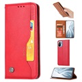 Husă Portofel Xiaomi Mi 11 - Card Set - Roșu