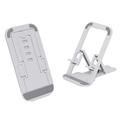 Suport de telefon pliabil tip card - argintiu