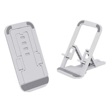 Suport de telefon pliabil tip card - argintiu