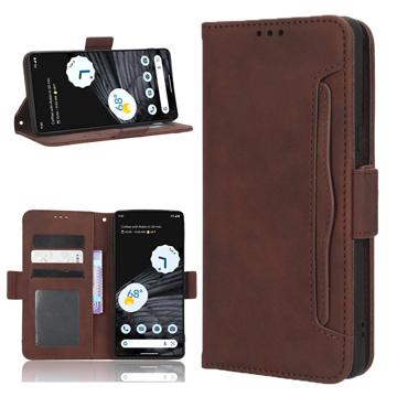 Husă Portofel Google Pixel 7 Pro - Cardholder - Maro