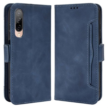 Husă Portofel HTC Desire 22 Pro - Cardholder - Albastru