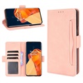 Husă Portofel OnePlus 9 Pro - Cardholder - Roz