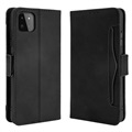 Husă Portofel Samsung Galaxy A22 5G, Galaxy F42 5G - Cardholder - Negru