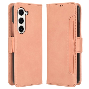 Husă Portofel Samsung Galaxy Z Fold5 - Cardholder - Roz