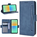 Husă Portofel Sony Xperia 10 V - Cardholder - Albastru