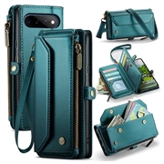 Husă portofel CaseMe C36 Google Pixel 11 Pro XL cu protecție RFID - Verde