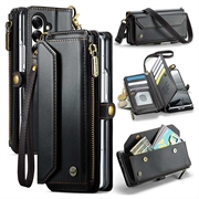 Husă portofel CaseMe C36 Samsung Galaxy Z Fold8 Ultra cu protecție RFID - Negru