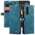 Husă Portofel Samsung Galaxy Z Fold4 - Caseme 013 - Albastru