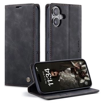 Husă Portofel iPhone 16 Plus - Caseme 013 - Negru