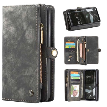 Husă Portofel Samsung Galaxy A53 5G - Caseme 2-în-1 Multifunctional - Negru