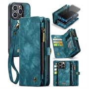 Husă Portofel iPhone 15 Pro Max - Caseme 2-în-1 Multifunctional