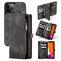 Husă Portofel iPhone 12/12 Pro - Caseme 2-în-1 Multifunctional