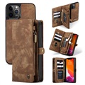 Husă Portofel iPhone 12/12 Pro - Caseme 2-în-1 Multifunctional