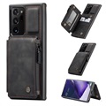 Husă Samsung Galaxy Note 20 Ultra - Caseme C20 Zipper Pocket - Negru