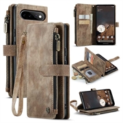 Husă Portofel Google Pixel 11/11 Pro - Caseme C30 Multifunctional - Maro