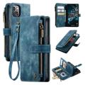 Husă Portofel Multifunctional iPhone 14 Plus - Caseme C30 - Albastru
