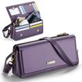 Geantă pentru telefon Crossbody Caseme Me30 3-în-1 - 4"-7.5" - Violet