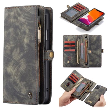 Husă Portofel iPhone 11 - Caseme 2-în-1 Multifunctional
