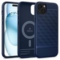 Husă Hibrid iPhone 15 - Caseology Parallax Mag - Albastru Midnight