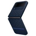 Husă Hibrid Samsung Galaxy Z Flip4 - Caseology Parallax - Albastru Midnight