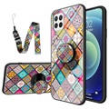 Husă Hibrid Samsung Galaxy A22 4G - Model Carouri - Mandala Multicoloră