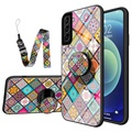 Husă Hibrid Samsung Galaxy S21 5G - Model Carouri - Mandala Multicoloră