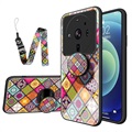 Husă Hibrid Xiaomi 12S Ultra - Model Carouri - Mandala Multicoloră