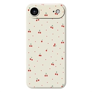 Husă TPU cu model de cireșe iPhone 17 Air - Bej