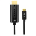 Cablu USB-C/HDMI Choetech 4K 60Hz - 1.8m - Negru