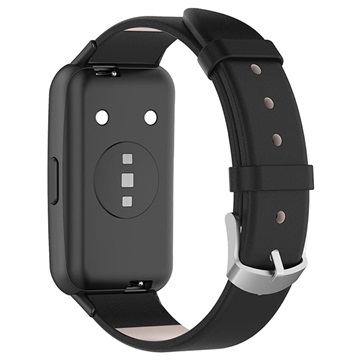 Curea de Piele Huawei Band 7 cu Cataramă Clasică - Negru