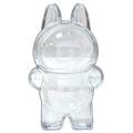 Carcasă de protecție transparentă pentru Labubu Plush - 17x10cm