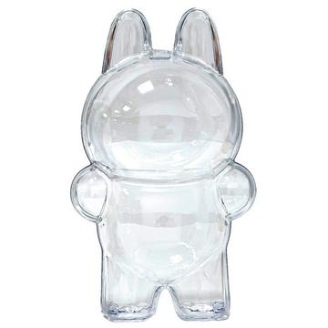 Carcasă de protecție transparentă pentru Labubu Plush - 17x10cm