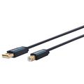 Cablu USB Clicktronic Pro - A masculin/B masculin - 1,8m