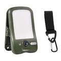 Lampă solară de camping cu prindere prin clemă și 3 moduri de luminozitate - verde