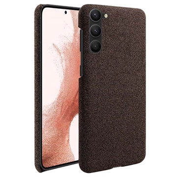 Husă Plastic Samsung Galaxy S23 5G - Cloth Coated - Maro