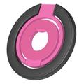 Suport magnetic pentru telefon cu blocuri de culoare - Compatibil cu MagSafe - Negru