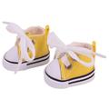 Mini adidași drăguți cu dantelă pentru Labubu 17cm - Galben