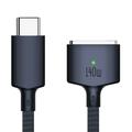 D039 Cablu de încărcare USB-C la MagSafe 3 PD cu înveliș din nailon împletit pentru MacBook Pro 16" - 140W, 2m - Albastru închis
