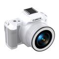 D11 Mini aparat foto digital cu card de memorie de 64GB - 48MP - alb