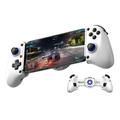 Controler de jocuri D11S cu ventilator de răcire pentru telefon, tabletă și Nintendo Switch – Alb