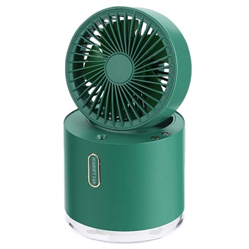 Ventilator Pliabil cu Umidificator D27 2 - Verde