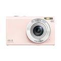 DC402-AF Camera digitală 4K pentru copii 48MP Auto Focus 16X Digital Zoom Vlogging Camera pentru adolescenți - roz deschis
