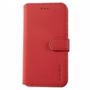 Husă Portofel Retro iPhone 7/8/SE (2020)/SE (2022) DG.MING - Roșu