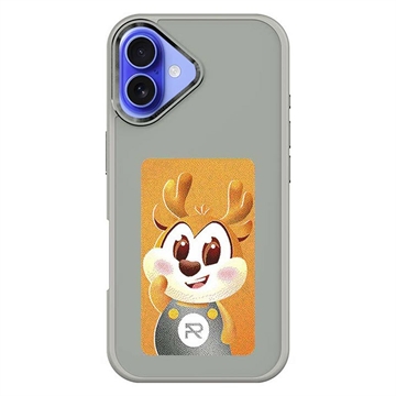 Husă iPhone 16 DIY E-InkCase NFC - Gri