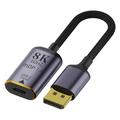 Adaptor DP020 USB-C mamă la DisplayPort 1.4 tată - 8K 60Hz