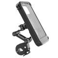 Suport smartphone impermeabil DS-MT3 pentru bicicletă / motocicletă - negru