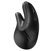 Mouse vertical fără fir Dareu Magic Hand - negru